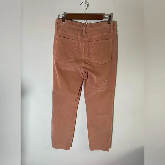 J. Crew Pants Womens Pink Corduroy Vintage Straight Slim Casual Cord Classic 035 - Picture 3 of 10
